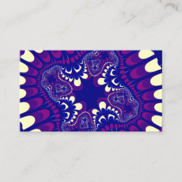 Lila God morgon Glory Flower Visitkort