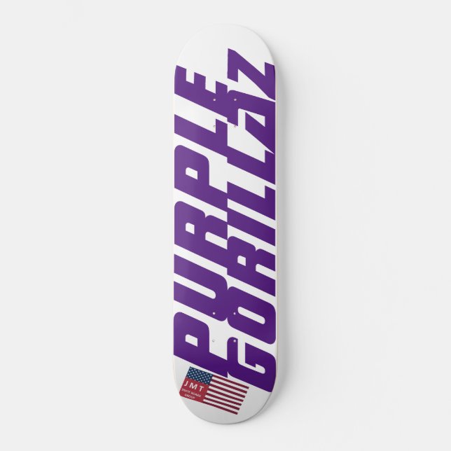 LILA GORILLAZ Skateboard (Framsida)
