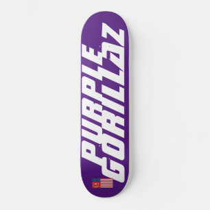 LILA GORILLAZ Skateboard