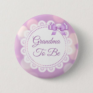 Lila Grandma to be Baby Shower Knapp