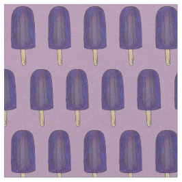 Lila Grapepicekler Frysta pops Fabric Tyg