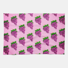 Lila Grapes Kitchen Towel Kökshandduk