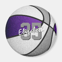 lila grått basketball Team färg