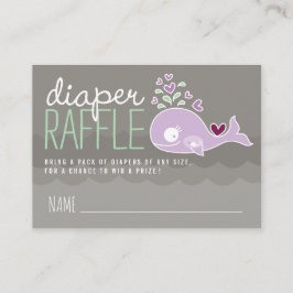 Lila Gravid Mamma Valutakalkylning Raffle Biljett Tilläggskort