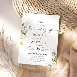 Lila Grey Lavender bröllopsinbjudan Inbjudningar