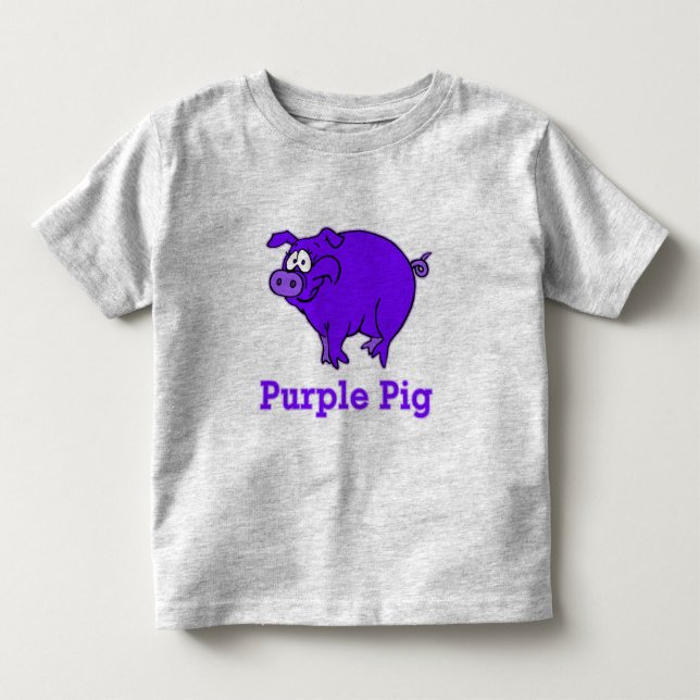 Lila Gris på utrustning, Muggar, Baby-fartyg Tee Shirt (Framsida)