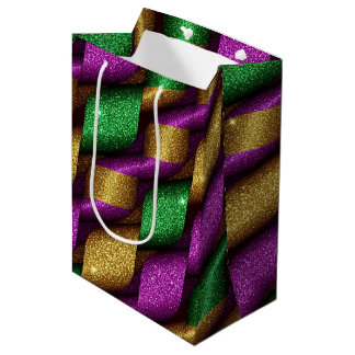 LILA GRÖN GULD GLITTER UTSEENDE MARDI GRAS