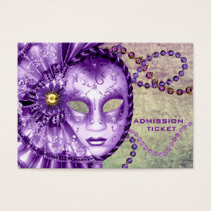 Lila Grön Maskeradfest Biljetter
