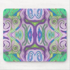 Lila Grönt Fantasy Mousepad Musmatta