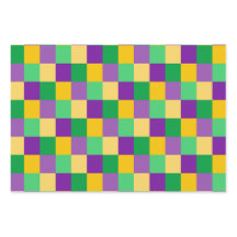 LILA GRÖNT GULD MARDI GRAS DIAMOND RAND