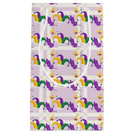 LILA GRÖNT GULD MARDI GRAS JESTERS HATS