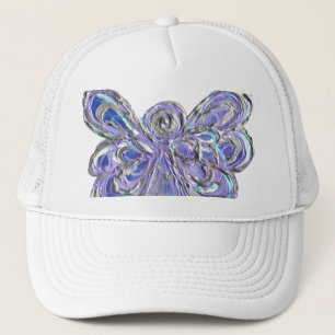 Lila Guardian Angel Anpassningsbar Art Hat eller C Keps
