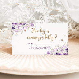 Lila guld Butterfly hur stor är mamma? Tilläggskort