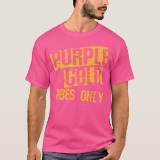 Lila Guld Game Day Group for High School Footbal T Shirt