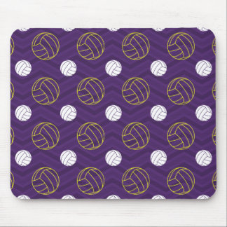 Lila, Guld Gult, vit, Volleyball Chevron Musmatta