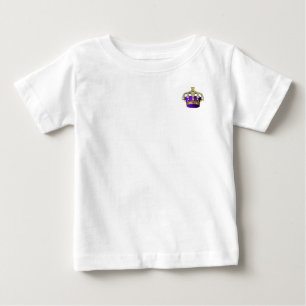 Lila Guld Krona Princess Prince Queen Kung Royal Tee