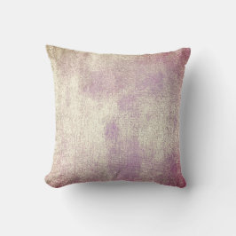  Lila Guld Minimal målning Pastel  Kudde