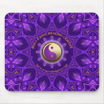 Lila Guld Rosa Energy Healing Mandala