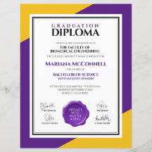 Lila Guld School College Universiteten Diploma