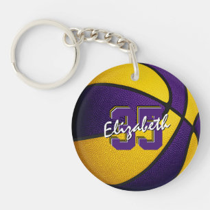 lila guld Team färg-pojkar basketboll