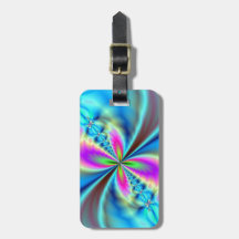 Lila-Gult-Blått glödande vingar