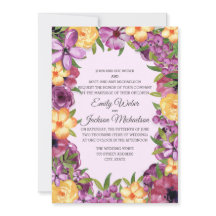 Lila Gult judisk tontrög Blommigt Iridescent Bröll