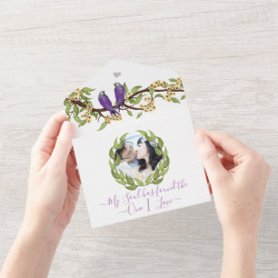 Lila Gult Lovebird Secret Forest Garden