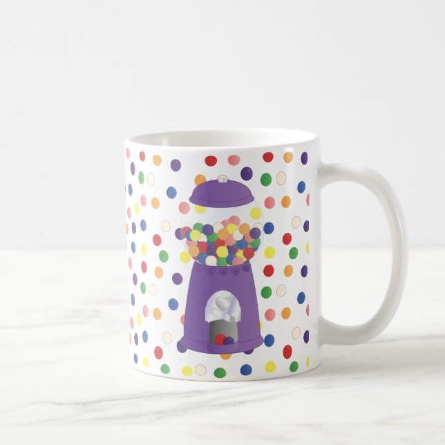Lila Gumball Maskin Kaffemugg (Höger)