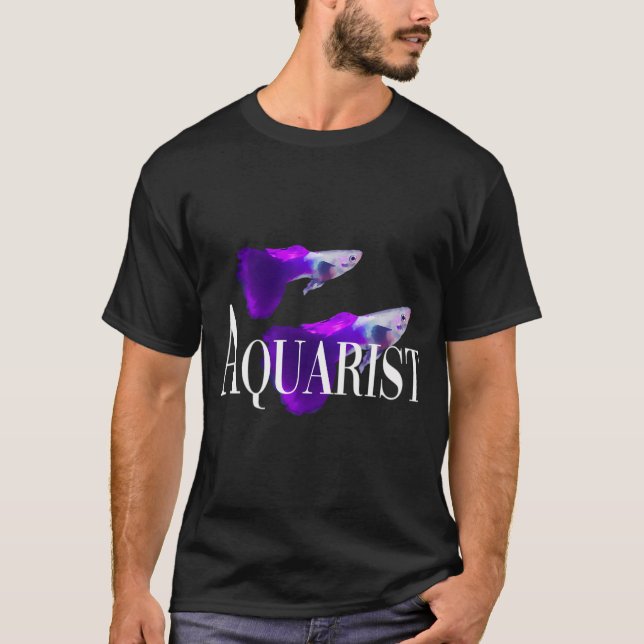 Lila Guppy T Shirt (Framsida)