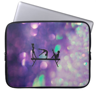 Lila Gymnastics Neoprene Laptop sleeve