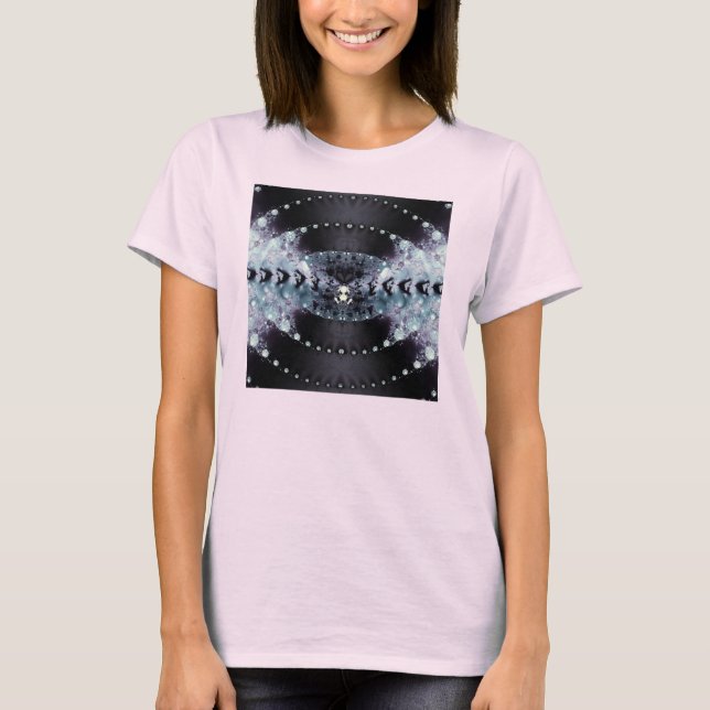 Lila Hål T Shirt (Framsida)