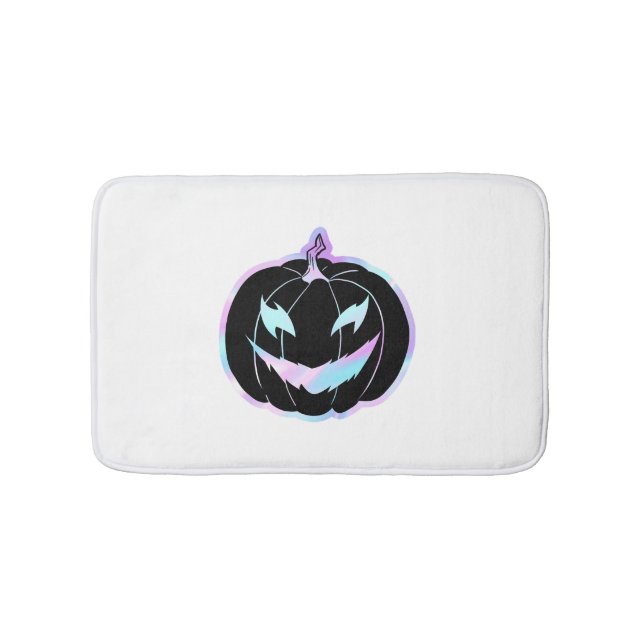 Lila Halloween Pumpkin, Halloween Costumes Badrumsmatta (Framsidan)