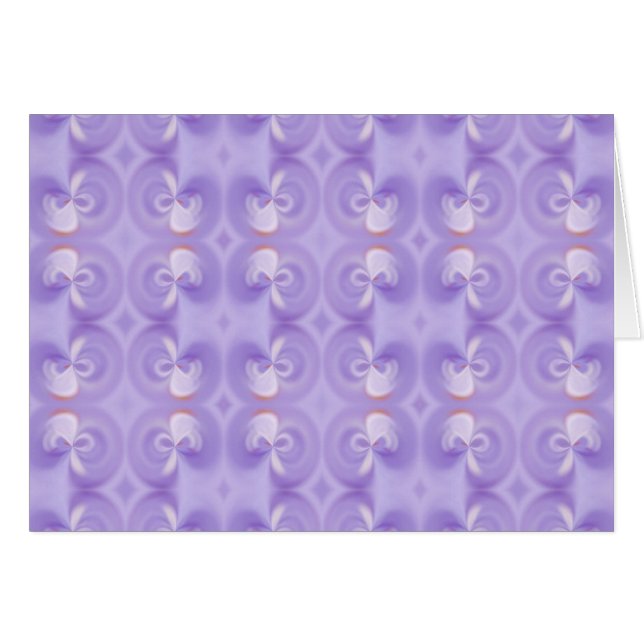 Lila Hälsningskort (Framsidan Horizontal)