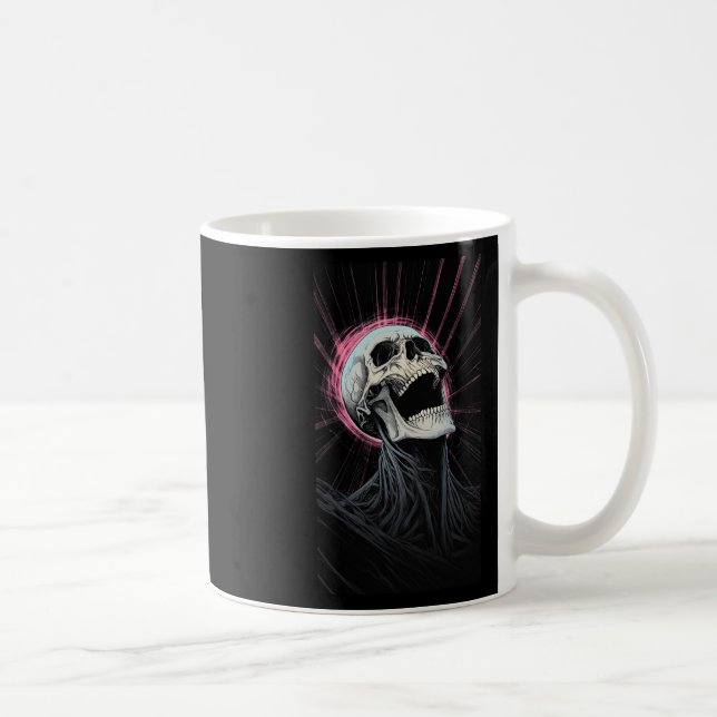 Lila Hand-Fredstecken för Kärlek Kaffemugg (Höger)