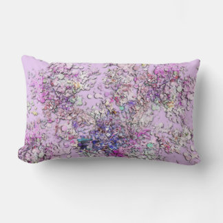 Lila Harmony Lumbar Pillow Lumbarkudde