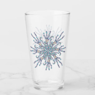 Lila Havets sjöjungfru Glaskopp