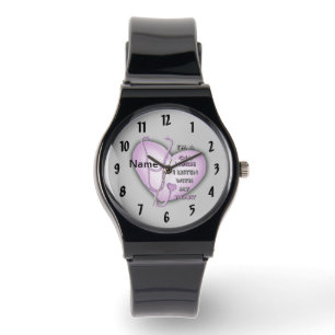 Lila Heart CNA Nurse Armbandsur