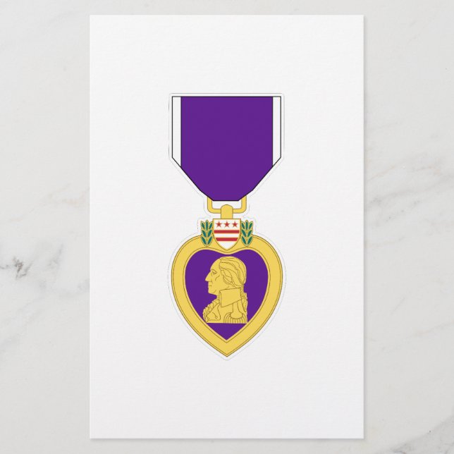 Lila Heart Medal (Framsida)