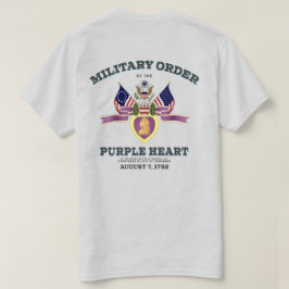 Lila Heart T-Shirts militära order