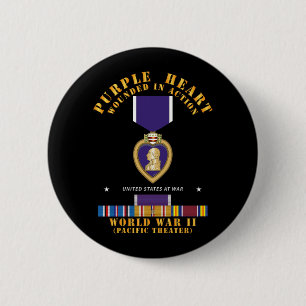 Lila Heart - WIA w WWII SVC w Lila Heart - Pac Knapp