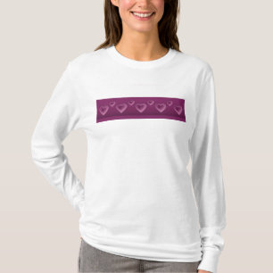 Lila Hearts Shirt T-shirt