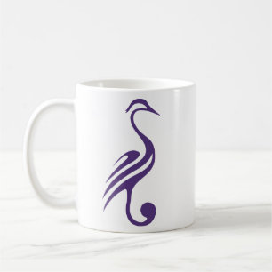 Lila Herons Mugg