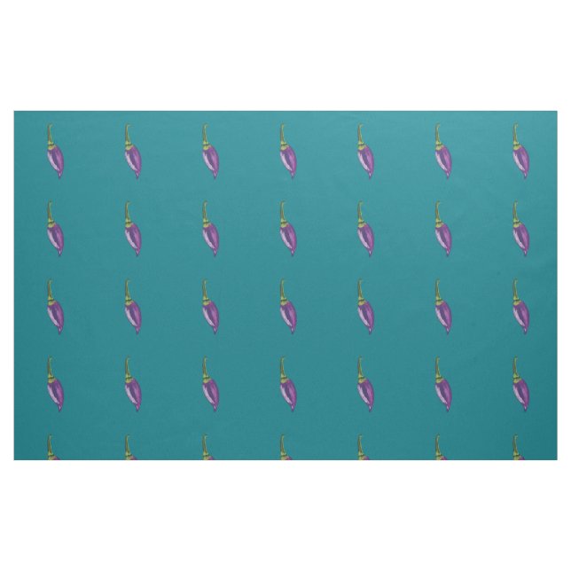 Lila Hett Peppers Tyg (Fat Quarter)