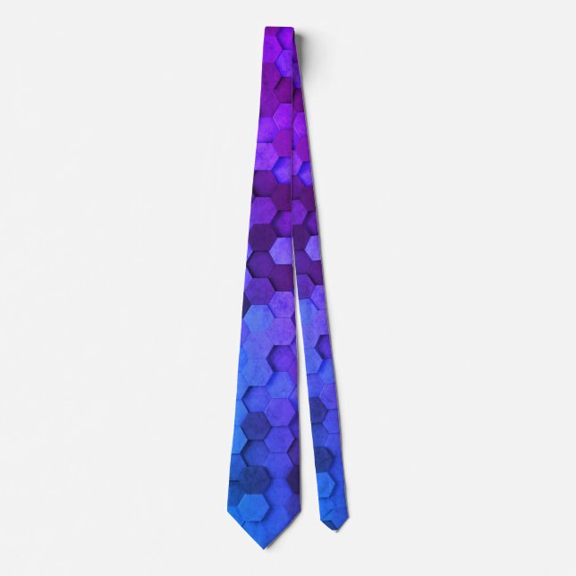 Lila hexagoner slips (Framsida)