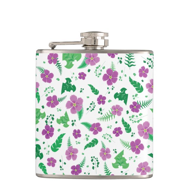 Lila Hibiscus Fickplunta (Framsidan)