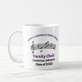 Lila High School Choir Anpassade Kaffemugg