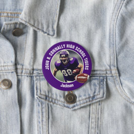 Lila High School Football Player Photo Large Knapp