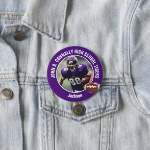 Lila High School Football Player Photo Large Knapp