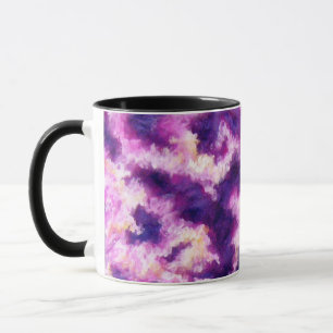 Lila himmel mugg