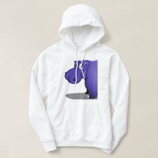 Lila Hippo Hoodie